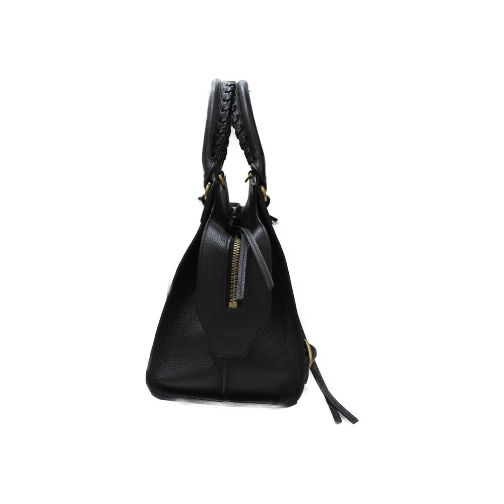 BALENCIAGA Neo Classic City Shoulder Leather Black Handbag Shoulder Bag strap - Picture 3 of 7